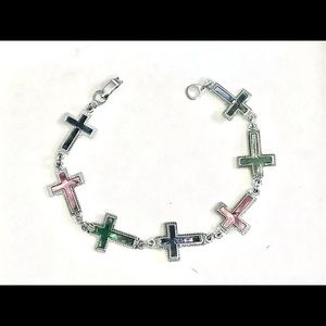 Multi Cross Bracelet